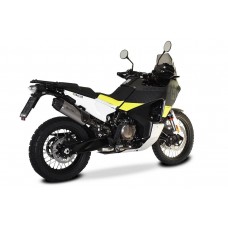 HP CORSE SP-1 SHORT Titanium High Mount Slip-on Exhaust for the Husqvarna Norden 901